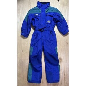 Columbia Blue and Green Ski Jacket